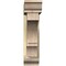 Ekena Millwork Balboa Traditional Rough Sawn Bracket w/ Offset Brace, Douglas Fir, 6"W x 24"D x 24"H BKT0604X24X24BOA01RDF - alternate 2